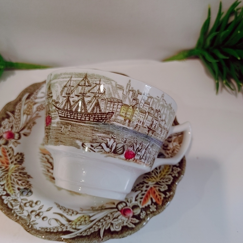 Ridgway England HERITAGE Scenes of Canada tea set - Picture 5 of 10